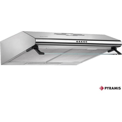 ΑΠΟΡΡΟΦΗΤΗΡΑΣ ΕΛΕΥΘΕΡΟΣ PYRAMIS ESSENTIAL 065029502 (60CM / D / INOX / 352m³/h / 2Μ)